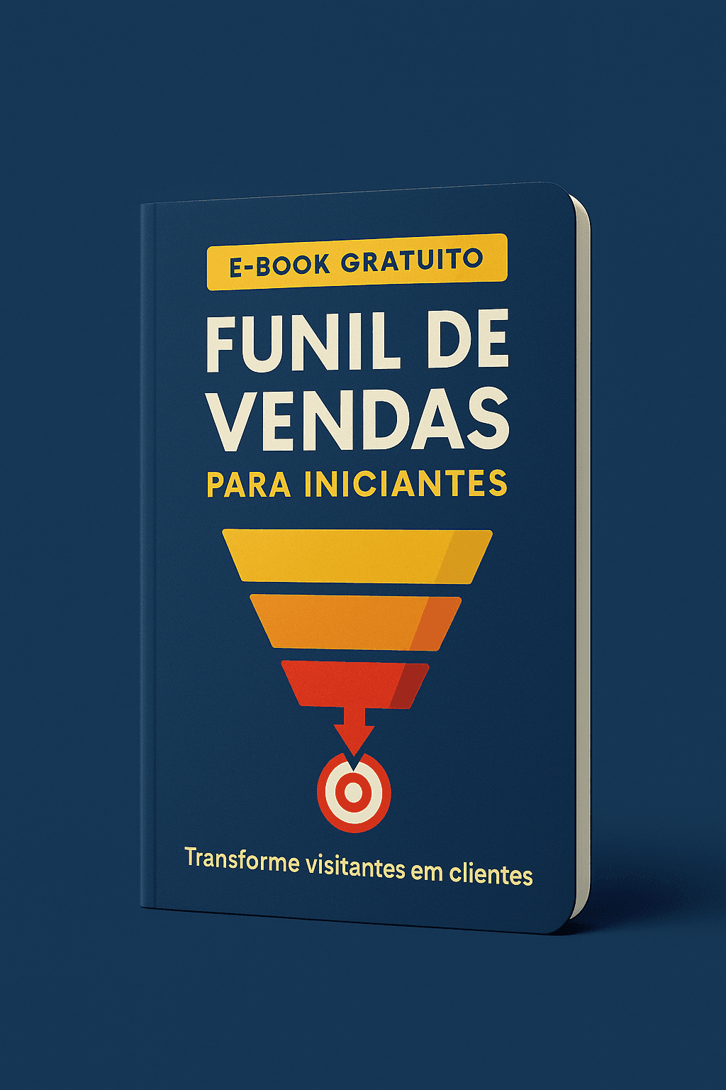Mockup E-book Funil de Vendas
